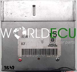 MOTORSTEUERGERÄT ECU STEUERGERAT OPEL ASTRA 1.4, 16149889 YS, 16149889YS, BCZF