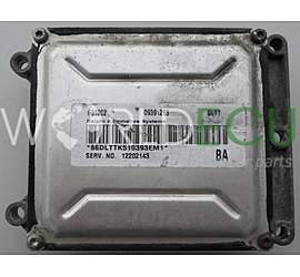 MOTORSTEUERGERÄT ECU STEUERGERAT OPEL ASTRA VECTRA ZAFIRA 2.2 Z22SE 09391263 DLTT, 12202143, 12 202 143, 6235044, 62 35 044