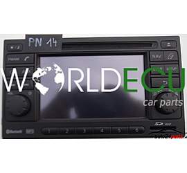RADIO CD BLUETOOTH NAVI NISSAN JUKE BOSCH 7 612 830 051, 7612830051, 25915BH20A
