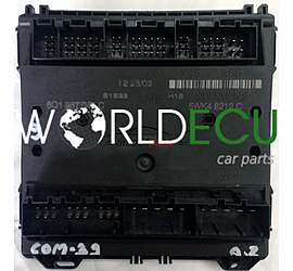 CENTRALINA DE COMANDO DO SISTEMA CONFORT 6Q1937049C, 6Q1 937 049 C, SIEMENS 5WK4 8212 C, 5WK48212C SEAT IBIZA SKODA FABIA VW POLO