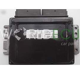 ECU CENTRALITA DE MOTOR RENAULT MEGANE SCENIC 1.6 SIEMENS SIRIUS 32 S110030030 A, S110030030A, 7700114970, 7700110471