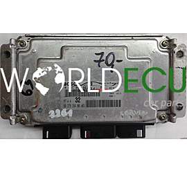 БЛО0К УПРАВЛЕНИЯ ДВИГАТЕЛЕМ PEUGEOT 306 1.6 9637839480 ID03 BOSCH 0261206861 M7.4.4 32