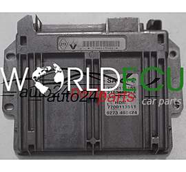 CALCULATEUR MOTEUR RENAULT CLIO TWINGO 1.2 SAGEM 21654821-4, 216548214, 7700115161, 7700113511