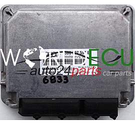 ECU ENGINE CONTROLLER AUDI A4 1.6 AHL SIEMENS 5WP4368 01, 5WP436801, 3B0 907 557 E, 3B0907557E