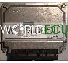 ECU ENGINE CONTROLLER SEAT IBIZA CORDOBA SIEMENS 5WP4019205 / 5WP40192 05 / 03E906033D / 03E906033 D
