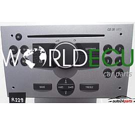 RADIO CD MP3 OPEL 7 643 104 317 / 7643104317/ 13 167 830 FH / 13167830FH / CD30