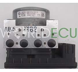ABS CENTRALINA POMPA AUDI A3 VW 2.0 TDI 5Q0 614 517 C, 5Q0614517C, ATE 10.0220-0207.4, 10022002074, 5Q0 907 379 D, 5Q0907379D, 10091503873, 10062232391