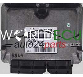 CENTRALINA MOTORE VW VOLKSWAGEN POLO 1.4, 036 998 034 D, 036998034D, 61600.437.12, 6160043712, CR1 MY2 240 03