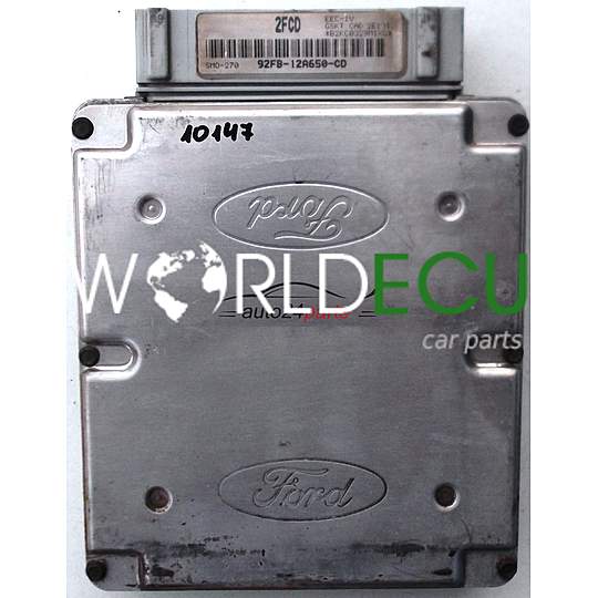 ECU ENGINE CONTROLLER FORD ESCORT MK7 1.8, 92FB-12A650-CD, 92FB12A650CD, 2FCD