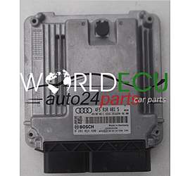 ECU ENGINE CONTROLLER AUDI A6 2.7 TDI 4F5910401S, 4F5 910 401 S, 4F0907401C, 4F0 907 401 C, BOSCH 0281014400, 0 281 014 400, DIESEL EDC16CP34