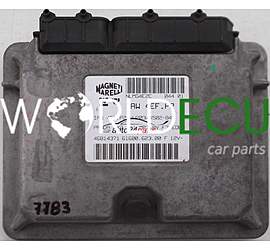 CENTRALINA MOTORE FIAT PANDA 1.1 8V, IAW 4EF.P2, IAW4EFP2, 61600.623.00 F, 6160062300F, IAW 4FE.P2/HW203/4502-843, IAW4EFP2HW2034502843