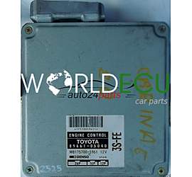ECU ENGINE CONTROLLER TOYOTA CARINA 2.0 3S-FE 89661-05040 8966105040 MB175700-5961 MB1757005961