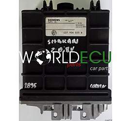 ECU ENGINE CONTROLLER VW VOLKSWAGEN SHARAN 2.0 ADY 037906025B, 037 906 025 B, SIEMENS 5WP4 161 5WP4161