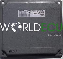 CENTRALINA DO MOTORE FORD FOCUS 1.6 SIEMENS S118934202 A, S118934202A, FoMoCo 7M51-12A650-AFA, 7M5112A650AFA, 2GMA, SIM28