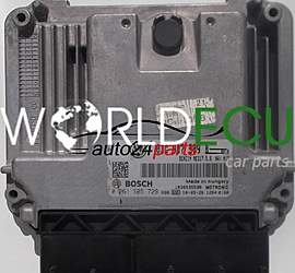 CENTRALINA MOTORE VW VOLKSWAGEN GOLF TSI 03C907309B, 03C 907 309 B, BOSCH 0261S05729, 0 261 S05 729, BENZIN MED17.5.5 0010, 1039S35538