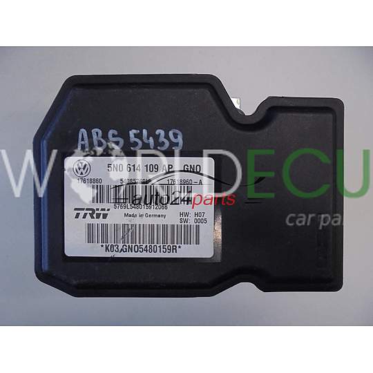 ABS POMPA CENTRALINA VOLKSWAGEN 5N0 614 109 AP 5N0614109AP