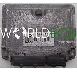 CENTRALINA DO MOTORE SKODA OCTAVIA BOSCH 0 281 001 850, 0281001850, 038 906 018 BR, 038906018BR