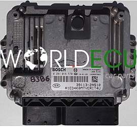 ECU ENGINE CONTROLLER KIA CEED 1.6 CRDI, BOSCH 0 281 016 570, BOSCH 0281016570, 391132A510