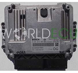 ECU ENGINE CONTROLLER HONDA CIVIC 2.2 ICTDI BOSCH 0281013407, 0 281 013 407, CDG 37820-RSS-E24 DG, 37820RSSE24