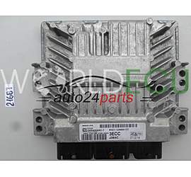 Engine control unit - ECU controllers FORD FOCUS SIEMENS 5WS40585C-T, 5WS40585CT, 8V21-12A650-CC, 8V2112A650CC, SID206
