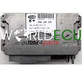 ECU ENGINE CONTROLLER FIAT 500 0.9 IAW 16F. E0, IAW16FE0, 2A21-33, 46411120, 61602.072.01, 6160207201