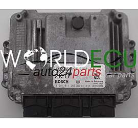 MOTORSTEUERGERÄT ECU STEUERGERÄT FORD FOCUS C-MAX 1.6 TDCI BOSCH 0 281 011 263, 0281011263, FoMoCo 3M5A-12A650-JF, 3M5A12A650JF