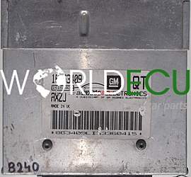 MOTORSTEUERGERÄT ECU STEUERGERAT OPEL CORSA 1.2, ASTRA 1.4, 16163409 QT, RXZJ