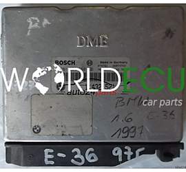 CENTRALINA MOTORE BMW 3 E36 316 BOSCH 0 261 203 660, 0261203660, 1 432 521, 1432521 26RT4722