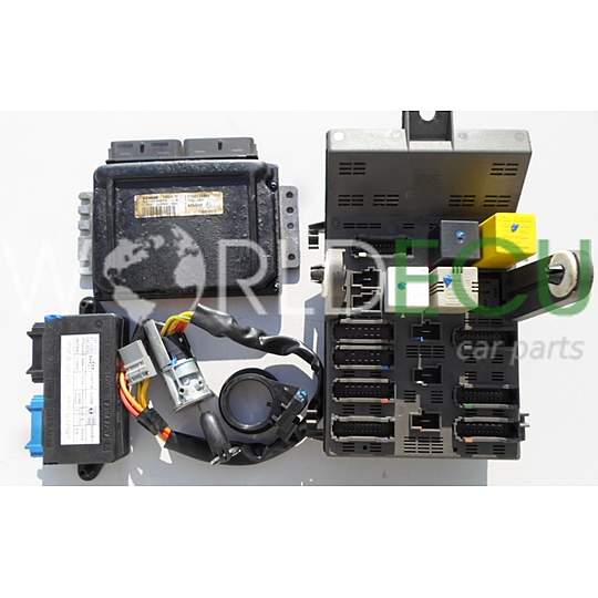 Centralina motore RENAULT LAGUNA 1.8 SIEMENS S110030218 A, S110030218A, 7700114969, 7700110471