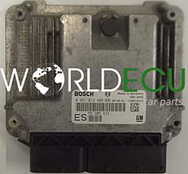 MOTORSTEUERGERÄT ECU STEUERGERÄT OPEL VECTRA C 1.9 CDTI BOSCH 0 281 013 409, 0281013409, GM 55 205 632, 55205632