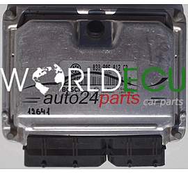MOTORSTEUERGERÄT ECU STEUERGERAT SKODA VW 1.9 SDI BOSCH 0 281 010 688, 0281010688, 038 906 012 CD, 038906012CD
