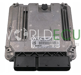 ECU ENGINE CONTROLLER AUDI A5 2.0 TFSI BOSCH 0 261 S06 390, 0261S06390, 8K5 907 115, 8K5907115