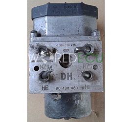 ABS HYDRAULIK-AGGREGAT MIT STEUERGERAET OPEL ASTRA G ZAFIRA 90498480 DH, BOSCH 0273004210, 0 273 004 210, 0 265 220 429, 0265220429, 9117654, 530126, 1 273 004 210, 1273004210 CONTROLLER PUMP BRAKE ECU PART CONTROL UNIT MODULE