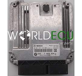 ECU ENGINE CONTROLLER MINI COOPER 1.6 TDCI BOSCH 0 281 015 233, 0281015233, DDE 7 823 934, 7823934