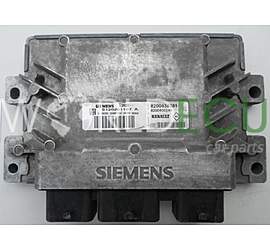 RENAULT TWINGO 1.2 SIEMENS S120201107 A, S120201107A, 8200438381, 8200400246