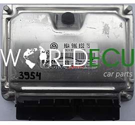 CENTRALINA MOTORE VW VOLKSWAGEN T5 TRANSPORTER 2.0 06A906032TS, 06A 906 032 TS BOSCH 0261201271, 0 261 201 271 BENZIN ME7.5 8122 1039S13613