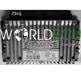 ECU AUTOMATIC GEARBOX PEUGEOT 406 2.0 HDI SIEMENS S118047803B, S118047803 B, S 118047803 B, 9645631880 TA2000