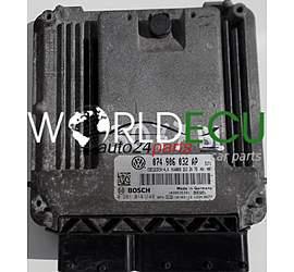 CENTRALINA MOTORE VW VOLKSWAGEN CRAFTER 2.5 TDI 074906032AP, 074 906 032 AP, BOSCH 0281014148, 0 281 014 148, EDC16CP34-4.4 1039S35391