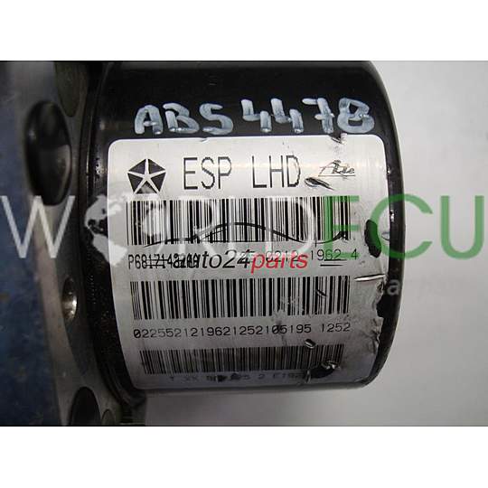 Abs Pump Module JOURNEY FREEMONT P68171432AA, 25.0212-1962.4, 25021219624, 28.5265-9101.3, 28526591013