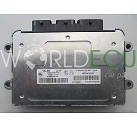 ECU ENGINE CONTROLLER CITROEN C2 C3 1.4 VALEO J34P 7063 767473, 7063767473, 21586048-9 A, SW9664127180, 9664127180