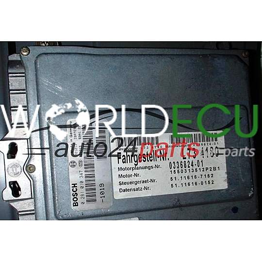 БЛОК УПРАВЛЕНИЯ ДВИГАТЕЛЕМ MAN 218 CV BOSCH 0 281 010 347, 0281010347, L73 4180, 51.11616-7152, 51116167152