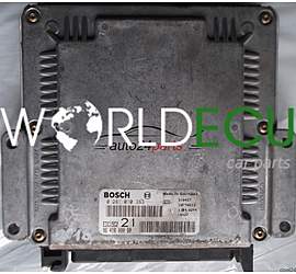 CENTRALINA DO MOTORE PEUGEOT 406 2.0 HDI BOSCH 0281010363, 0 281 010 363, 96 416 080 80, 9641608080 EDC15C2 21 28FM0213