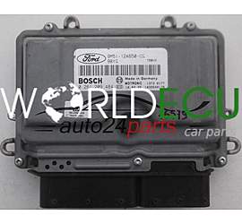 MOTORSTEUERGERÄT ECU STEUERGERÄT FORD FOCUS 2.5 T BOSCH 0 261 209 484, 0261209484, 9M51-12A650-CG, 9M5112A650CG, 12A650CG, 9BYG