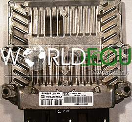 CENTRALINA MOTORE CITROEN PEUGEOT 5WS40075B-T / 9648732780 / 9648624280