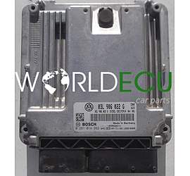 CENTRALINA MOTORE VOLKSWAGEN PASSAT 2.0 TDI BOSCH 0 281 014 262, 0281014262, 03L 906 022 G, 03L906022G, EDC17CP14