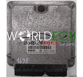 CENTRALINA MOTORE VW VOLKSWAGEN GOLF 1.9 TDI 038906019AM, 038 906 019 AM, BOSCH 0 281 010 091, 0281010091, DIESEL 0813, 28SA4087