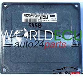 ECU ENGINE CONTROLLER FORD FIESTA FUSION 1.6 2S6A12A650TE SIEMENS SIM 22 S118107003H, S118107003 H, 2S6A-12A650-TE 5IQM