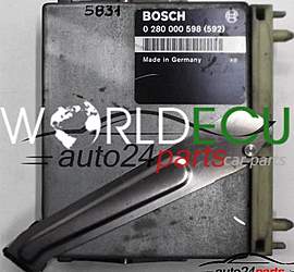 CALCULATEUR MOTEUR VOLVO 850 BOSCH 0 280 000 598 (592), 0280000598