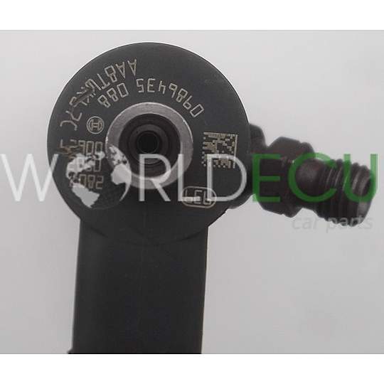 INYECTOR DEL COMBUSTIBLE  DIESEL COMMON RAIL OPEL SAAB 1.9 CDTI BOSCH 0986435088  - USED