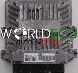 БЛОК УПРАВЛЕНИЯ ДВИГАТЕЛЕМ  PEUGEOT 407 1.4 HDI 5WS40641A-T, 5WS40641AT, SW9664447480, 9664447480, HW9661642180, 9661642180